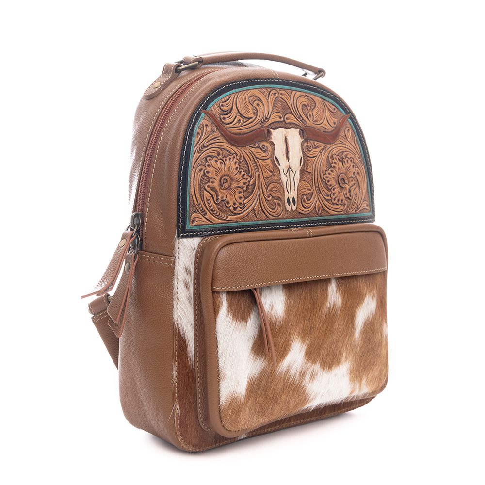 Steer Creek Hand Tooled Backpack