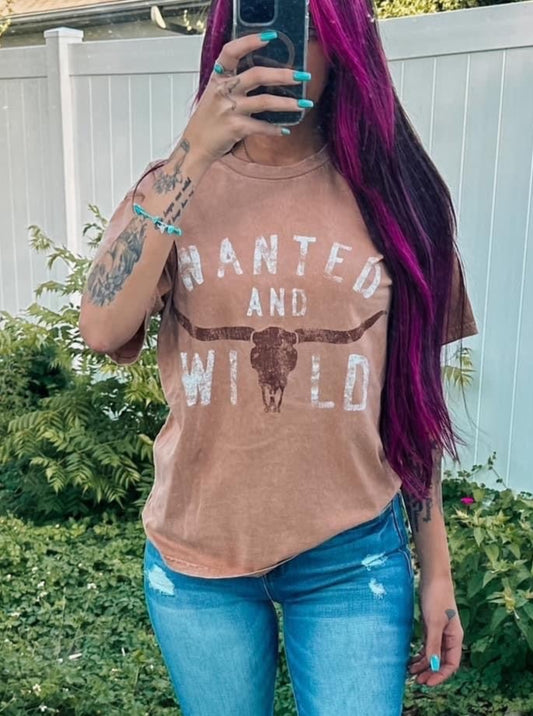 Wanted & Wild Tee